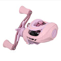 Orjd Bait Casting Reel 8kg Max Drag Saltwater Fishing Reel Light Weight 3+1 7.2/1 Casting Water Drop Fishing Reel Tackle Pescar