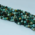 Wholesale 6/8/10mm Natural Multicolor Chrysocolla Loose Gemstone Beads for DIY Jewelry
