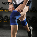 1 Pair VBOSi Elastic Unisex Breathable Knee Support Sleeves for Weightlifting Basketball Running