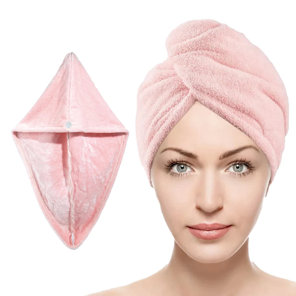 XINZHEN Super Absorbent Customized Logo Strong Water Absorbing Dry Microfiber Hair Towel