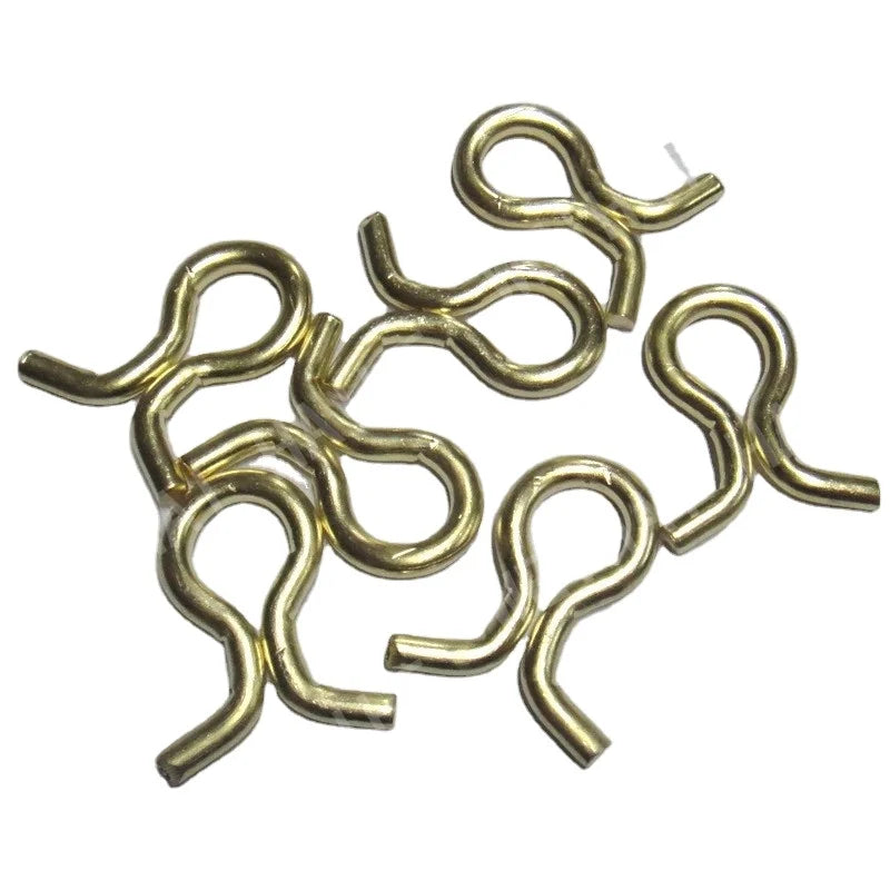 Fishing Downrigger Brass Sinker Eyelet Fishing Connector Swivel