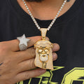 Christian Hip Hop Jewelry Pass Diamond Tester Bling 925 Silver Iced Out GRA VVS Moissanite Jesus Christ Pendant for Chain Men