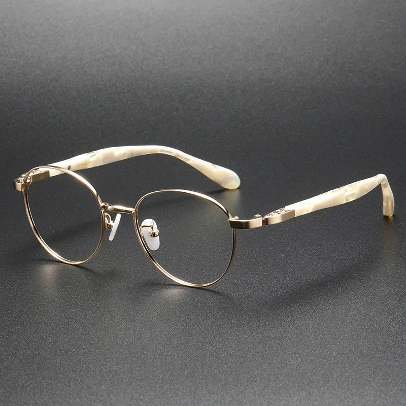 KS-85 New Fashion Japanese Design Custom logo Women Luxury Oval Optical Glasses Eye Glass Eyeglass Frames Eyeframes
