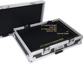 Foldable IP65 Aluminum+ABS Guitar Pedal Board Case with Buckle Closure