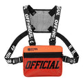 Wholesale Eco-Friendly Fashion Latest Travel Outdoor Sport Front Nylon Zipper Closure Men Women Chest Rig Crossbody Bag