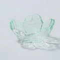 Mini Glass Seasoning Small Dish Cherry Blossoms Multi Purpose Sauce Bowl Nordic Style Flower Shaped