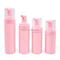 100ml 120ml 150ml 200ml Pink Plastic Foam Cleanser Empty Foam Bottle for Cosmetic Package