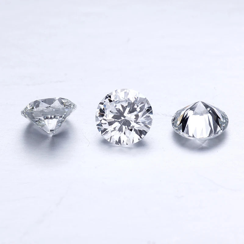 Starsgem Vvs Lab Grown Diamonds 3.0mm Round Shape Brilliant Cut White Lab Diamond DEF VS Lab Created Diamond