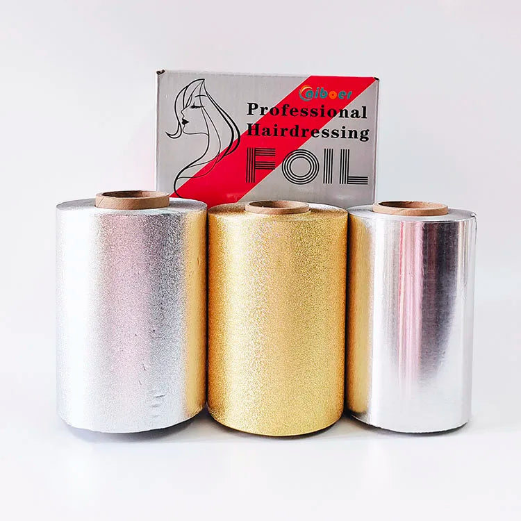 Factory Price Premium Customized Embossed Gold Hairdressing Foil Roll for Hair Salon with OEM Service