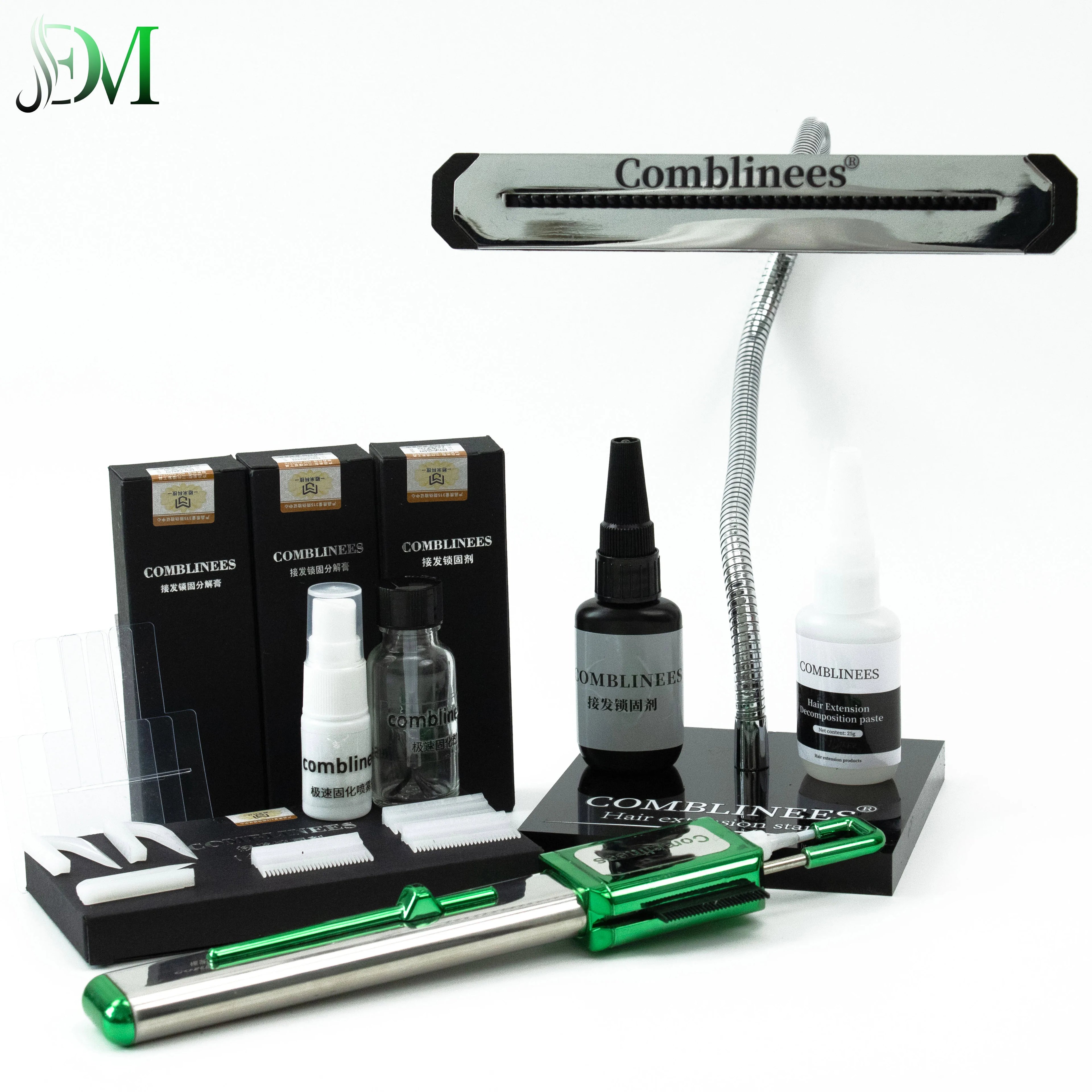 High End Luxury Quality Professional Ice Glue Hair Extension Machine Cheap Price Invisible Traceless v Pin Hair Extension Tool