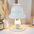 Cream Wind Red Candle Lamp Decoration Candle Warmer Lamp Simple Non-fire Incense Lamp