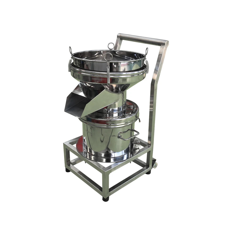 Single Layer Small Filter Screen 450 Stainless Steel Vibrating Screen Price Equipment Sieve for Filtering Milk