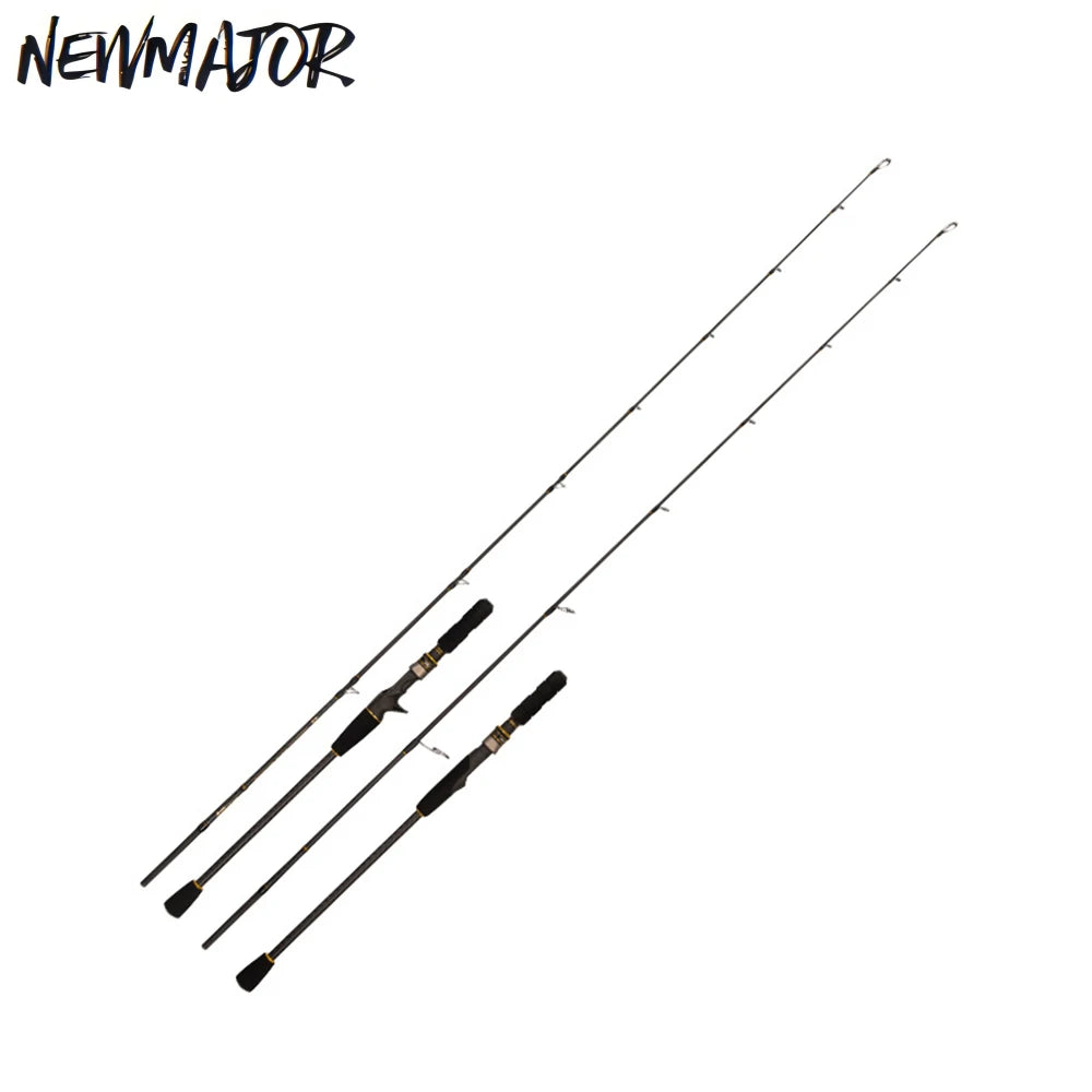 NEWMAJOR High Carbon 1.68m/1.8m/1.98m Ultralight Carbon Slow Jigging Rod 30-150g/30-200g 2 Section EVA for Saltwater Fishing