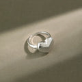 New Design Cute Classic Heart Simple Design Jewelry S925 Sterling Silver Fashion Rings for Women JT390
