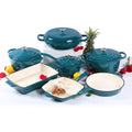 Pre-seasoned Cast Iron Enamel Coated Non Stick Cooking Pot Kitchen Cookware Set Soup Stock High Grade Kitchenware
