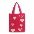 2023 New Polyester Tassels Design Large Capacity Knitted Geometric Pattern Lady Fashionable Two Handles Open Portable Tote Bags