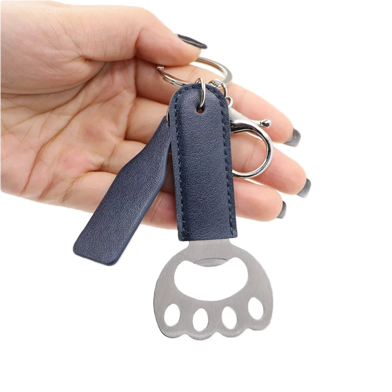 YY Cat Paw Bottle Opener Cat Fun Bottle Opener Home Kitchen Supplies Paw Print Bottle Opener Keychain