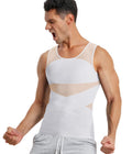 High Quality Custom Waist Trainers Vest Weight Loss Vest Compression tank Top Undershirts Slim Fit Shapewear Vest for Men