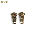 China Supplier 4.5 YG Metal Brass Zipper Slider for Denim