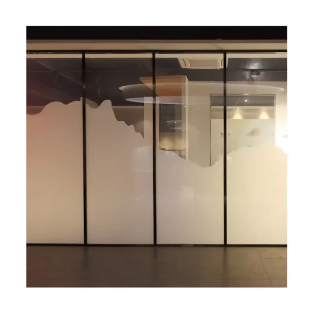 Customized Modern Self-adhesive Smart Blinds Smart PDLC Film Switchable Electric Smart Glass