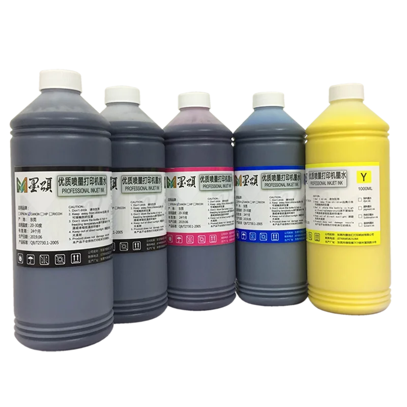 1000ml T5200 Refill Art Paper Pigment Ink for epson Sc-t3200 T5200 T7200 Ink Cartridge