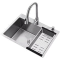 Handmade Premium Quality Single  Bowl Rectangular Design Stainless Steel Kitchen Sink