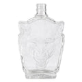 The lion Shape Bottles of Whisky Flat Whisky Bottles Customized Logo Whisky Bottle Commonly Used with Caps