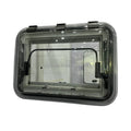 960x650mm OEM Supplier Anti-UV Caravan Sunroof with One-Piece Molded ABS Frame Weatherproof Curtain Flynet for Rv Camper