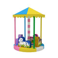 Kids Sale Indoor Mini Inside Play Soft Toddler Sit and Spin Carousel Merry Go Round for Toddlers