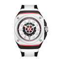HANBORO Devil's Eye Series Men's Square Automatic Mechanical Watch Large Hands Fashion Trend Carbon Fiber Ceramic Brazed Case