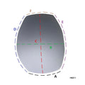 Hot Sale Ladies Triangle Sponge Molded Bra Cup Foam Sport Yoga Pads Padding