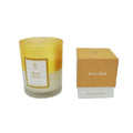 Luxury Semi Gold Plating Scented Glass Jar Soy Wax Candle for Wedding Favors Gifts Home Decor Holiday Chinese New Year