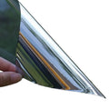 UDK PVC One Way Vision Mirror Film Static Non-Adhesive Heat Control Anti UV Window Tint for Home/Office Daytime Privacy