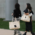 Wholesale Small MOQ Nature Large Eco-friendly Reusable 12OZ Thick Cotton Custom logo Print Tote Bag Canvas Shopping Bag