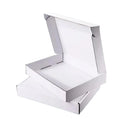 Custom Printing Logo White Corrugated Paper Mailing Box Cosmetic Makeup Packaging Paper Shipping White Mailer Box