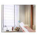 ZSTARR French Window Cover Fabric Tuya Electric Remote Control Wifi Smart APP Rope Roller Shades Roman Blinds for Living Room