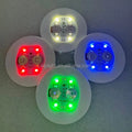 LED Coasters Light for Drinks Led Bar Coaster Bottle Light Sticker