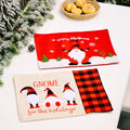 Factory Price Knitted Fabric Creative Multiple Colour Christmas Dish Bowl Placemat Tableware Mats Pads Tablecloth Xmas Ornament