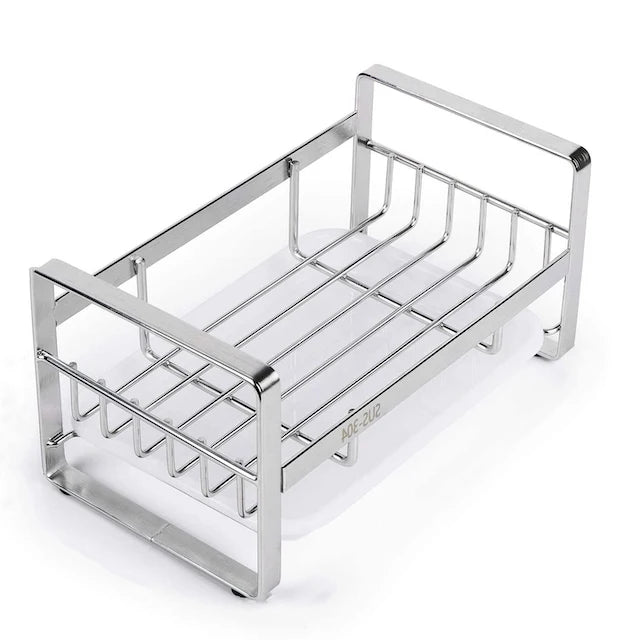 Storage Rack Water Bottle Sponge Tray Holder Kitchen Dish Caddy and Soap Sink Organizers