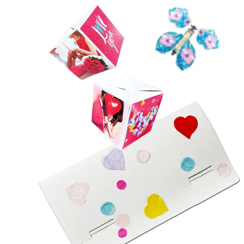 Stock Creative Gift Set New Strange Surprise Gift Wacky Baubles Cross-border Bouncing Envelope Box