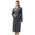 Hotel Bathrobe Couple Waffle Bathrobe Soft Absorbent Bathrobe Nightgown Large Size Pajamas Robe for Women
