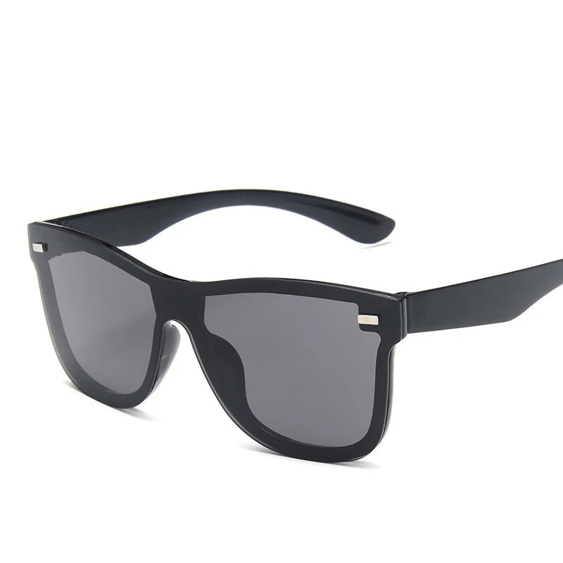 Fashion Square Polarized Sunglasses Oversized UV400 Sun Glasses for Men Women MegaBDM