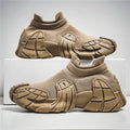 Custom Made Elastic slip on Socks Shoes Ultralight Running Tenis Hombre Fashion Walking Men's Trainers