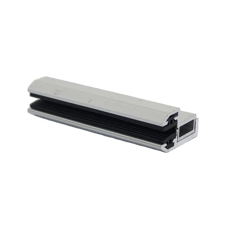 AL6005-T5+EPDM Yuens OEM Solar Mounting Frameless Solar Panel Clamp Pv Energy Panel Adjustable Aluminum End Clamps 80mm 100mm IS