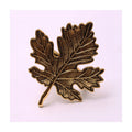 Forest Series Maple Leaf Napkin Rings Elegant Buckle Design for Table Setting