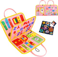 2025 New Design Factory Wholesale Educational Toys Learning Basic Dress Skills Sensory Toys Busy Board