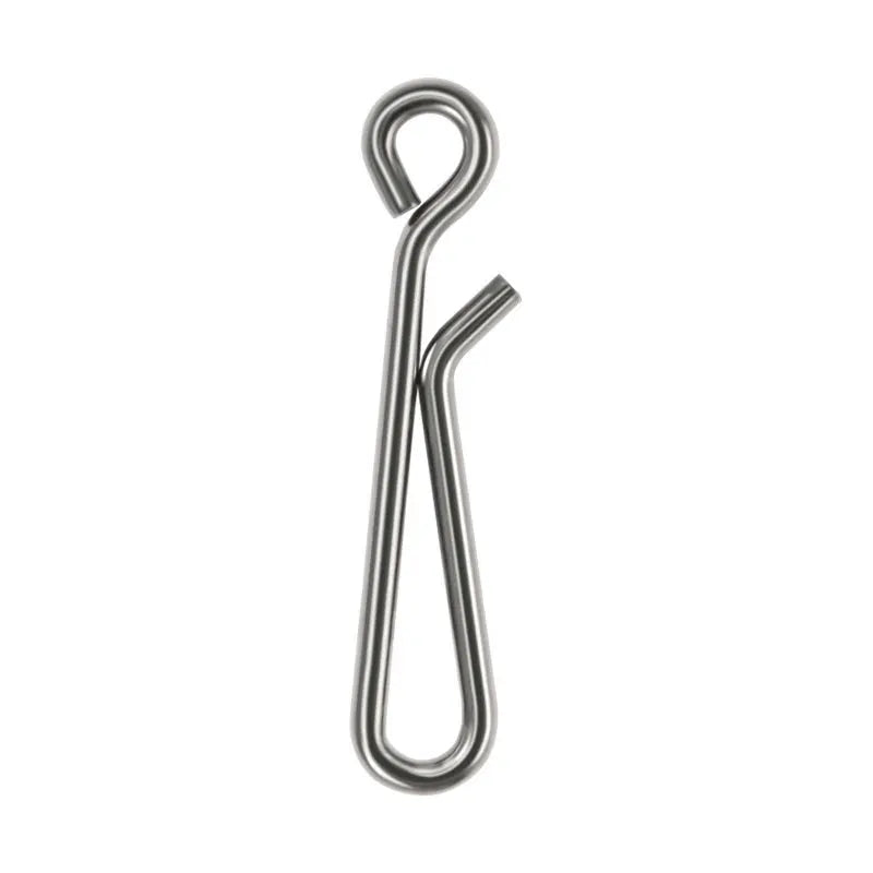 Wholesale Stainless Steel Fishing Snap Tackle Tools Connector Fishing Accessories  0# 1# 2# 3# 4# 5#