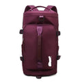 High-Quality Custom Logo Outdoor Sports Bag Waterproof Large Capacity Gym Backpack with Shoe Compartment