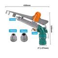 Titans High-Pressure 1.5inch PY30 Metal Big Rain Gun Sprinkler for Rain Gun Irrigation System Automatic Irrigation