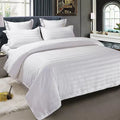 Luxury 300 Thread 5-Star Hotel Bedding Set 100% Cotton Bed Sheets & Duvet Covers Soft Durable & Comfortable Hotel Linen